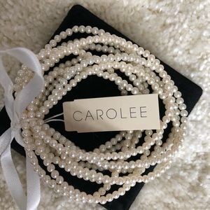 Beaded bracelets Faux Pearl NWT